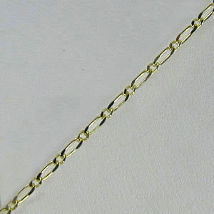 Zlatý řetízek dětský Z25-003 délka: 38 cm, váha: 1.36 g, ryzost: Au 585/1000