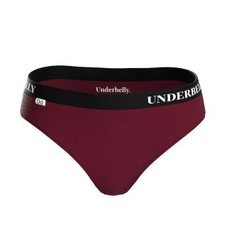 Menstruační kalhotky | Underbelly univers | Slabší menstruace Barva: Bordó, Velikost: M