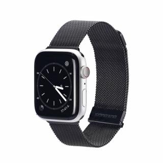 DUX DUCIS Milanese magnetický řemínek z nerezové oceli pro Apple Watch 38/40/41mm černá