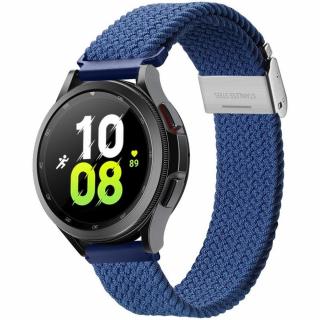 DUX DUCIS Mixture II pletený řemínek pro Samsung Galaxy Watch / Huawei Watch / Honor Watch (20mm band) modrá