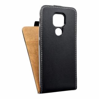 Forcell pouzdro Slim Flip Flexi FRESH Motorola Moto E7 Plus černé