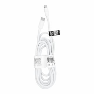 Kabel Typ C - Typ C Power Delivery PD60W 3A C293 bílý 2 metry