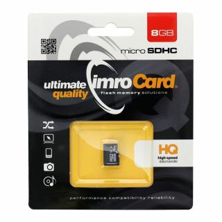 Paměťová karta IMRO microSDHC 8GB (Blister)