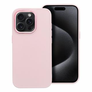 Pouzdo FRAME APPLE IPHONE 15 PRO pudrově růžové