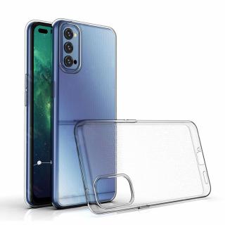 Pouzdro Back Case Ultra Slim 0,5 mm OPPO Reno 4 transparentní