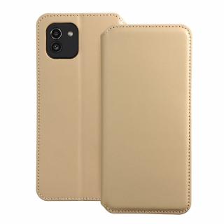 Pouzdro Dual Pocket SAMSUNG Galaxy A03 zlaté