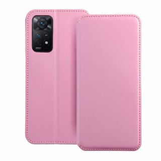 Pouzdro Dual Pocket XIAOMI Redmi NOTE 11 PRO / 11 PRO 5G světle růžové