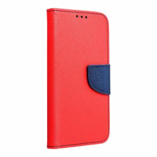 Pouzdro Fancy Book APPLE IPHONE 14 ( 6.1  ) červené / navy blue