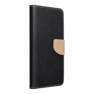Pouzdro Fancy Book SAMSUNG Galaxy A54 černé / zlaté