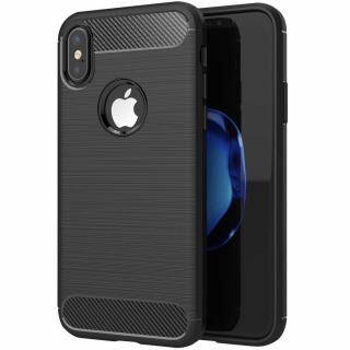 Pouzdro Forcell Carbon APPLE IPHONE XS ( 5,8  ) černé