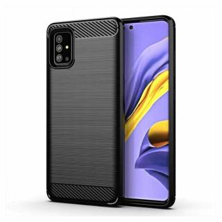 Pouzdro Forcell Carbon SAMSUNG Galaxy A71 5G černé