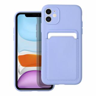 Pouzdro Forcell CARD CASE APPLE IPHONE 11 fialové