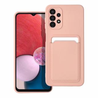 Pouzdro Forcell CARD CASE SAMSUNG GALAXY A13 5G růžové