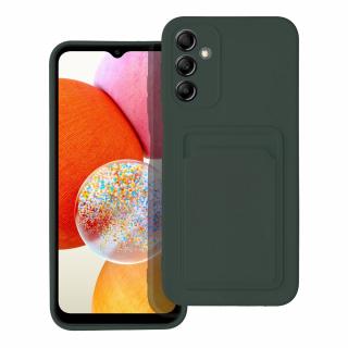 Pouzdro Forcell CARD CASE SAMSUNG Galaxy A14 5G / A14 4G zelené