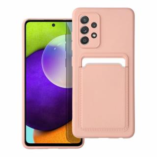 Pouzdro Forcell CARD CASE SAMSUNG GALAXY A52 5G / A52 LTE ( 4G ) / A52S růžové