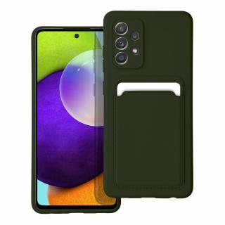 Pouzdro Forcell CARD CASE SAMSUNG GALAXY A52 5G / A52 LTE ( 4G ) / A52S zelené