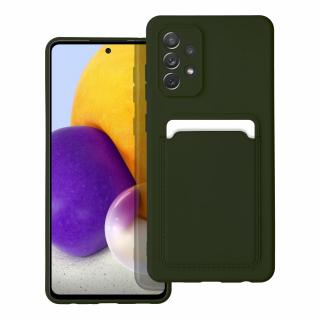 Pouzdro Forcell CARD CASE SAMSUNG GALAXY A72 zelené