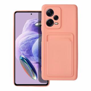 Pouzdro Forcell CARD CASE XIAOMI Redmi NOTE 12 PRO+ 5G růžové