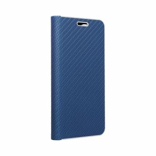 Pouzdro Forcell Luna Book Carbon APPLE IPHONE 11 2019 (6.1 ) modré