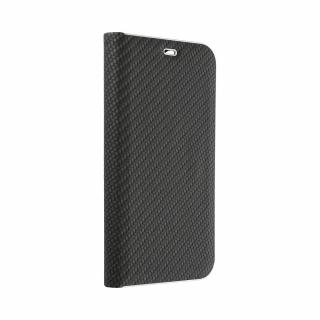 Pouzdro Forcell LUNA Book Carbon APPLE IPHONE 14 Pro Max ( 6.7  ) černé