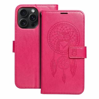 Pouzdro Forcell MEZZO Book APPLE IPHONE 15 Pro Max lapač snů purpurové