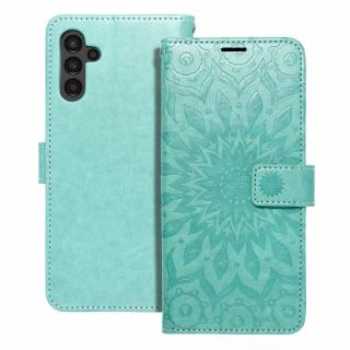 Pouzdro Forcell MEZZO Book SAMSUNG GALAXY A13 5G mandala zelené