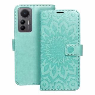 Pouzdro Forcell MEZZO Book XIAOMI 12 Lite mandala zelené