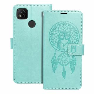 Pouzdro Forcell MEZZO Book XIAOMI Redmi 9C / 9C NFC lapač snů zelené