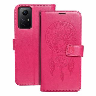 Pouzdro Forcell MEZZO Book XIAOMI Redmi NOTE 12S lapač snů purpurové