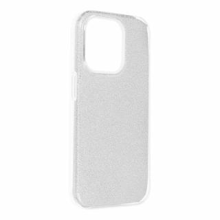 Pouzdro Forcell SHINING APPLE IPHONE 15 PRO stříbrné