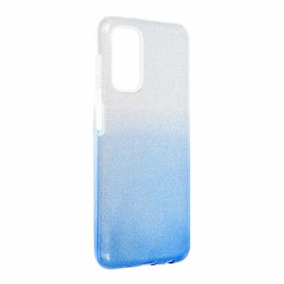 Pouzdro Forcell SHINING SAMSUNG Galaxy A13 4G transparent/modré