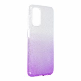 Pouzdro Forcell SHINING SAMSUNG Galaxy A13 transparent/fialové