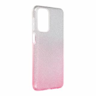 Pouzdro Forcell SHINING SAMSUNG Galaxy A23 5G transparent/růžové