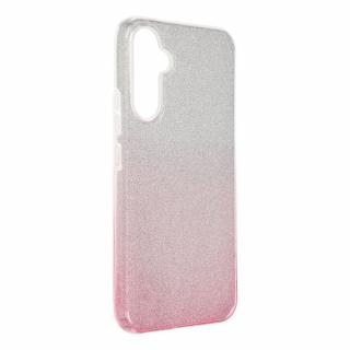 Pouzdro Forcell SHINING SAMSUNG Galaxy A34 5G transparent/růžové