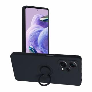 Pouzdro Forcell SILICONE RING XIAOMI Redmi NOTE 12 PRO+ 5G černé