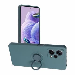 Pouzdro Forcell SILICONE RING XIAOMI Redmi NOTE 12 PRO+ 5G zelené