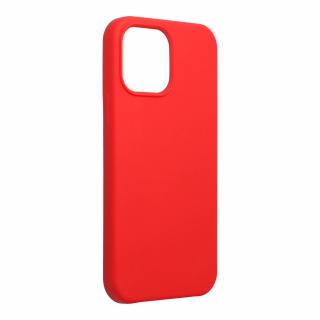 Pouzdro Forcell Soft-Touch SILICONE APPLE IPHONE 13 PRO MAX červené