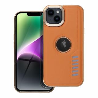 Pouzdro MILANO APPLE IPHONE 14 hnědé