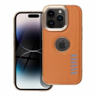 Pouzdro MILANO APPLE IPHONE 14 Pro hnědé
