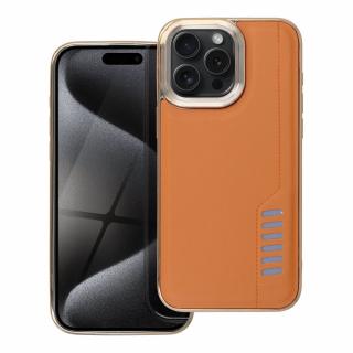 Pouzdro MILANO APPLE IPHONE 15 Pro Max hnědé