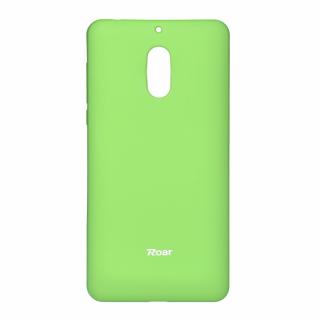 Pouzdro Roar Colorful Jelly Case Nokia 6 (2017) Limonka