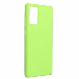 Pouzdro Roar Colorful Jelly Case Samsung Galaxy Note 20 limonka