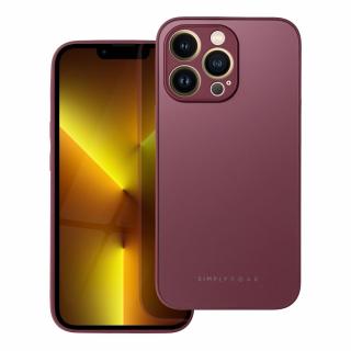 Pouzdro Roar Matte Glass Case Apple iPhone 11 Pro bordó