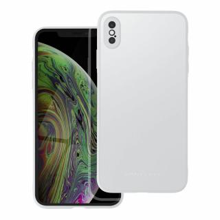 Pouzdro Roar Matte Glass Case Apple iPhone XS Max ocelové