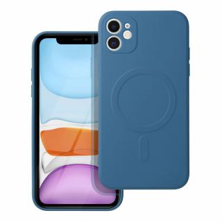 Pouzdro Silicone Mag Cover APPLE IPHONE 11 modré