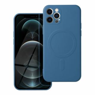 Pouzdro Silicone Mag Cover APPLE IPHONE 12 PRO modré