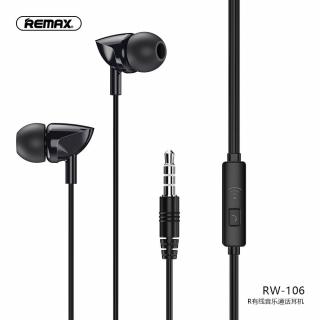 REMAX sluchátka RW-106 černé