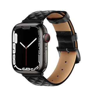 Řemínek pro Apple Watch 38/40/41mm Elegant leather WA18 černá