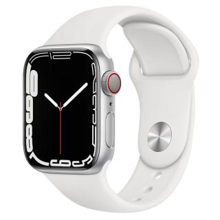 Řemínek pro Apple Watch 38/40/41mm Flexible silikon WA01 bílá