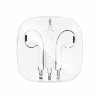 Sluchátka Stereo do Apple iPhone Lightning 8-pin NEW BOX bílé HR-ME25